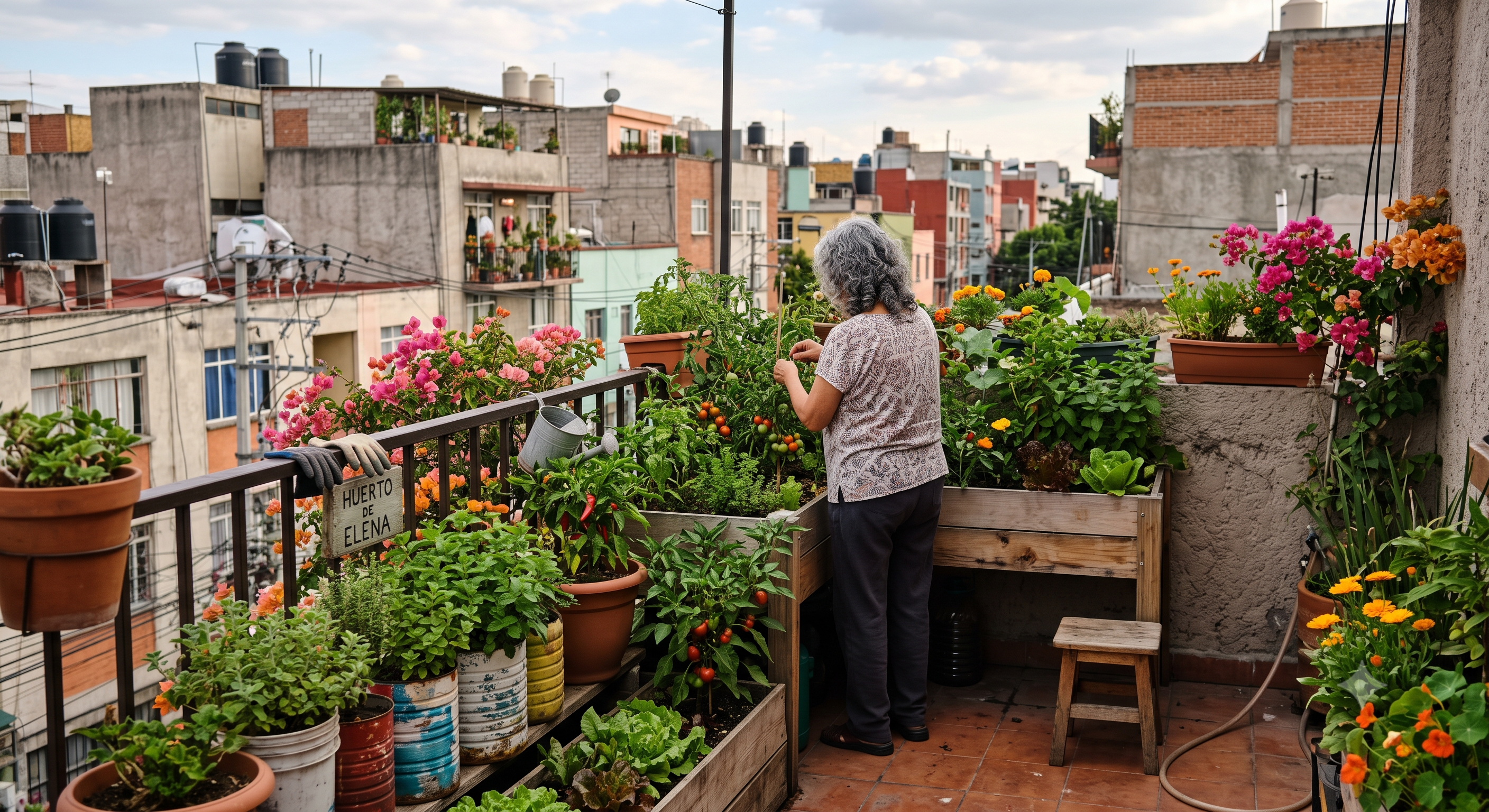 Manos a la tierra: el auge de los huertos urbanos en casa
