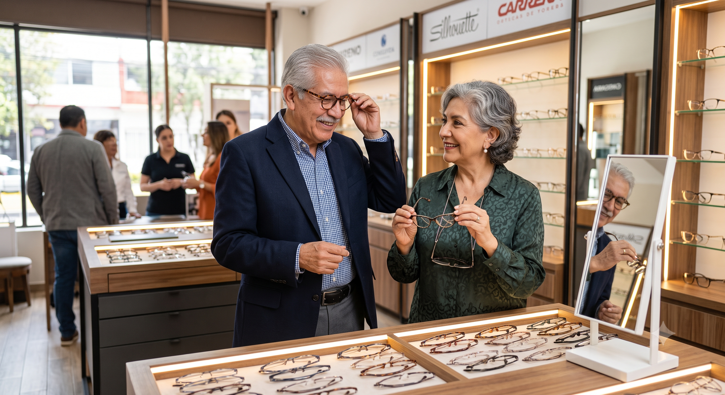 Ver bien sin perder el estilo: cómo elegir los lentes ideales según tu rostro